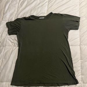 John Elliott Classic Crew Olive Large
